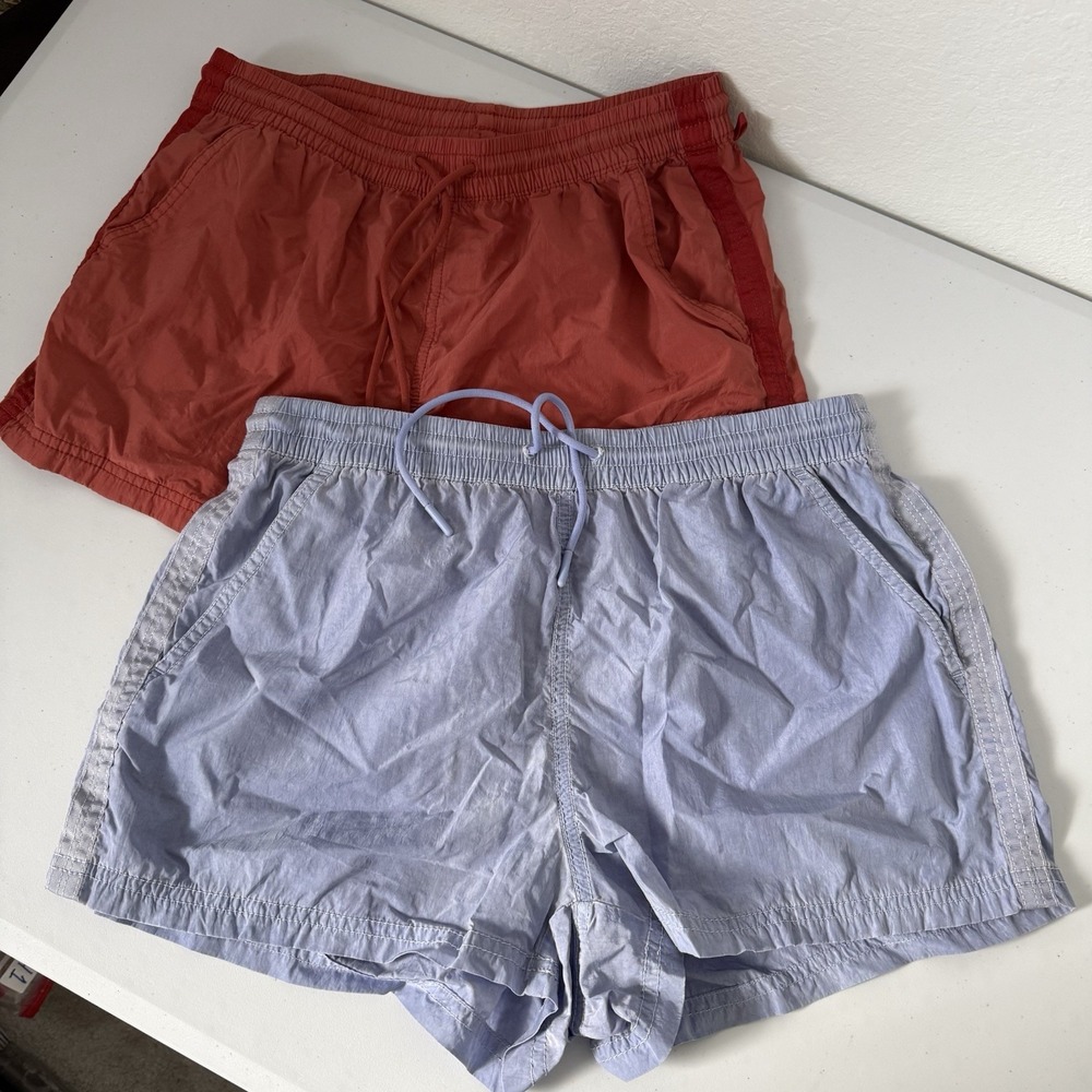 Athleta Bundle of 2 Size 2 Women's Expedition Shorts Purple & Brown Gym Running